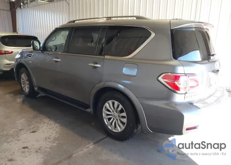 2017 Nissan Armada Sv z USA, uszkodzony, nr VIN JN8AY2NC0H9506273